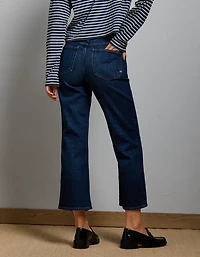 AE77 Premium Bootcut Crop Jean