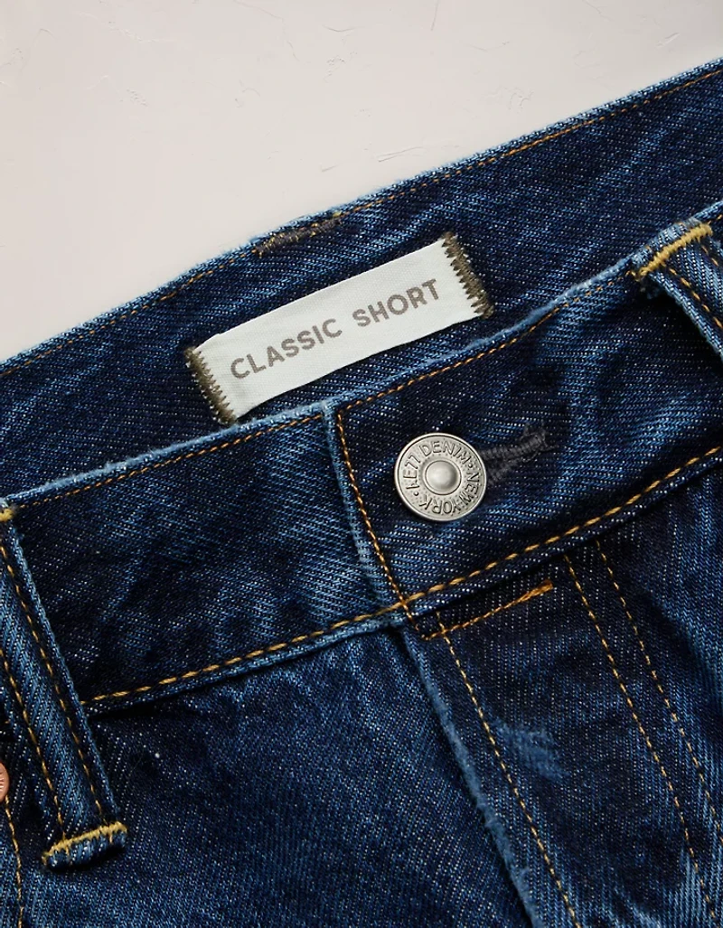 AE77 Premium Classic 4,Short en denim de 25 po