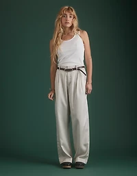 Pantalon plissé haut de gamme AE77