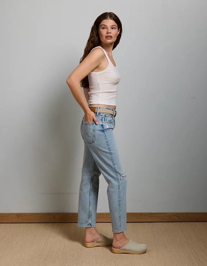AE77 Premium Straight Ankle Jean