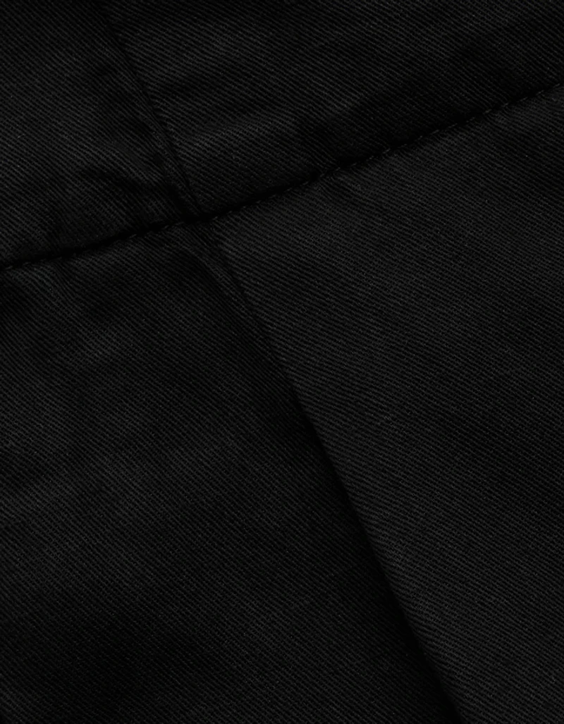 AE77 High-Waisted Linen Pleated Ankle Pant