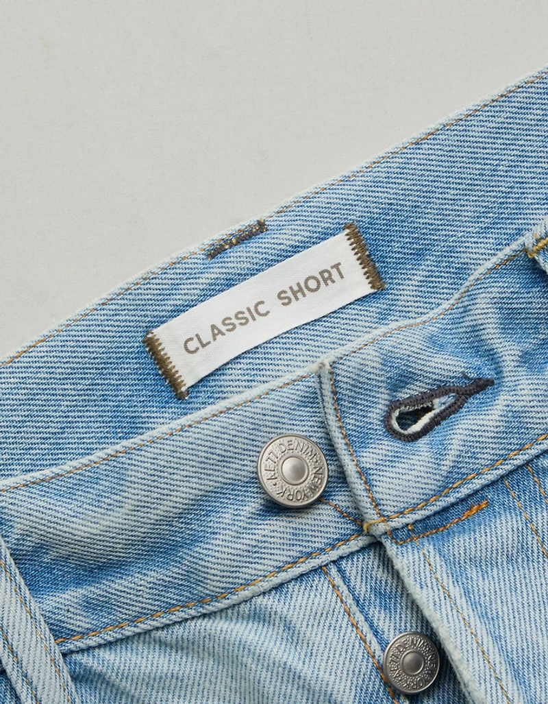 AE77 Premium Classic 4.25" Denim Short