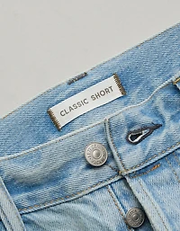 AE77 Premium Classic 4.25" Denim Short