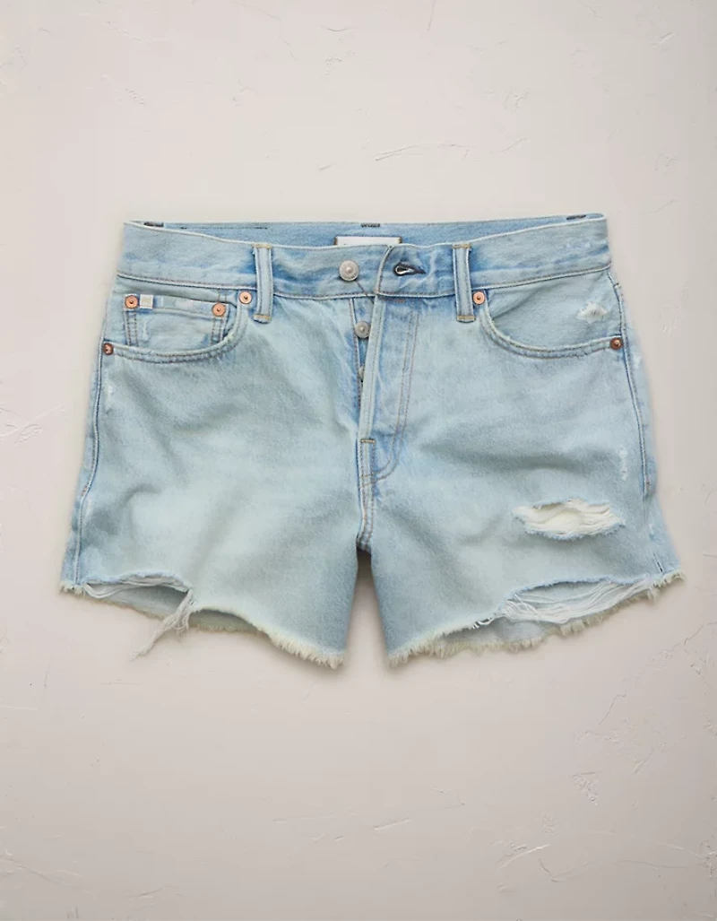 AE77 Premium Classic 4.25" Denim Short