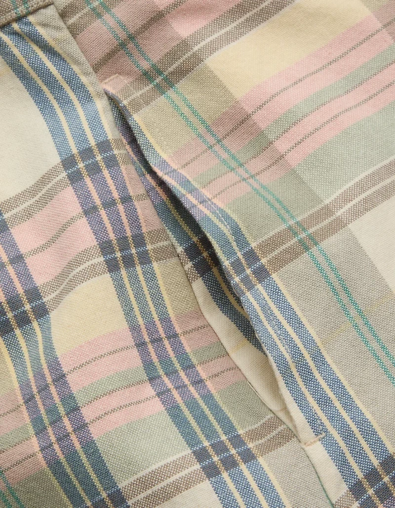 AE77 Super High-Waisted Madras Short