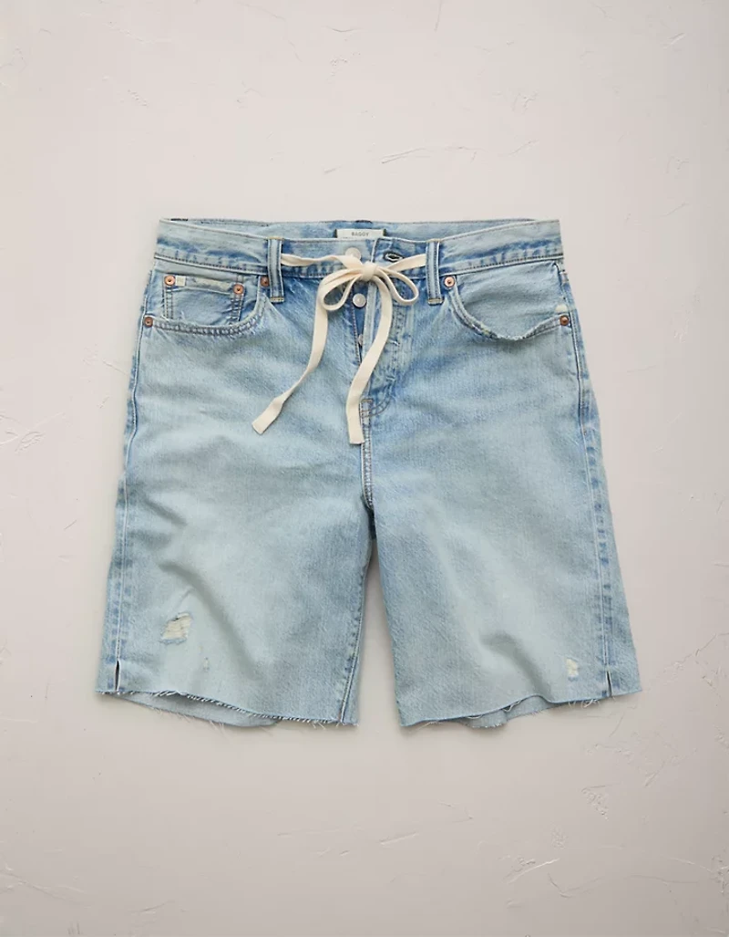 AE77 Baggy Bermuda Denim Short