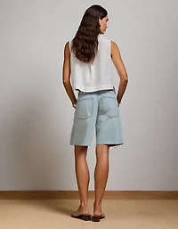 AE77 Baggy Bermuda Denim Short