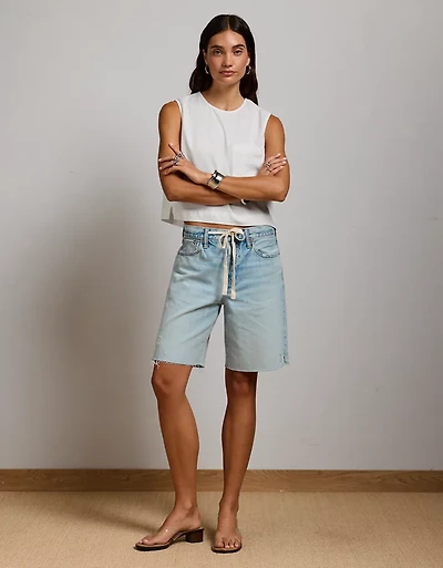 AE77 Baggy Bermuda Denim Short