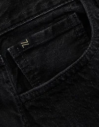 AE77 Premium Wide Crop Cuff Jean