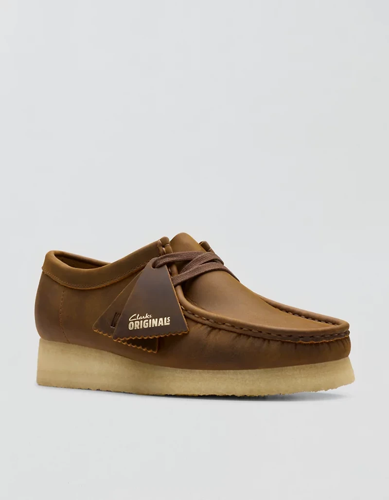 Clarks Women's Wallabee Suede Moccasin