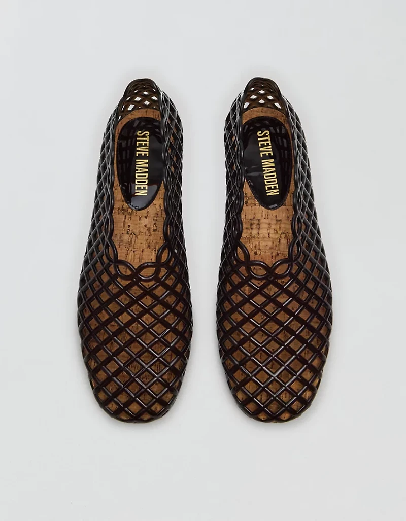 Steve Madden Grove Clear Jelly Flat