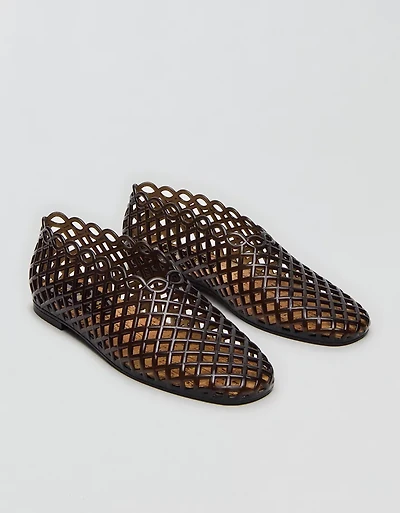 Steve Madden Grove Clear Jelly Flat
