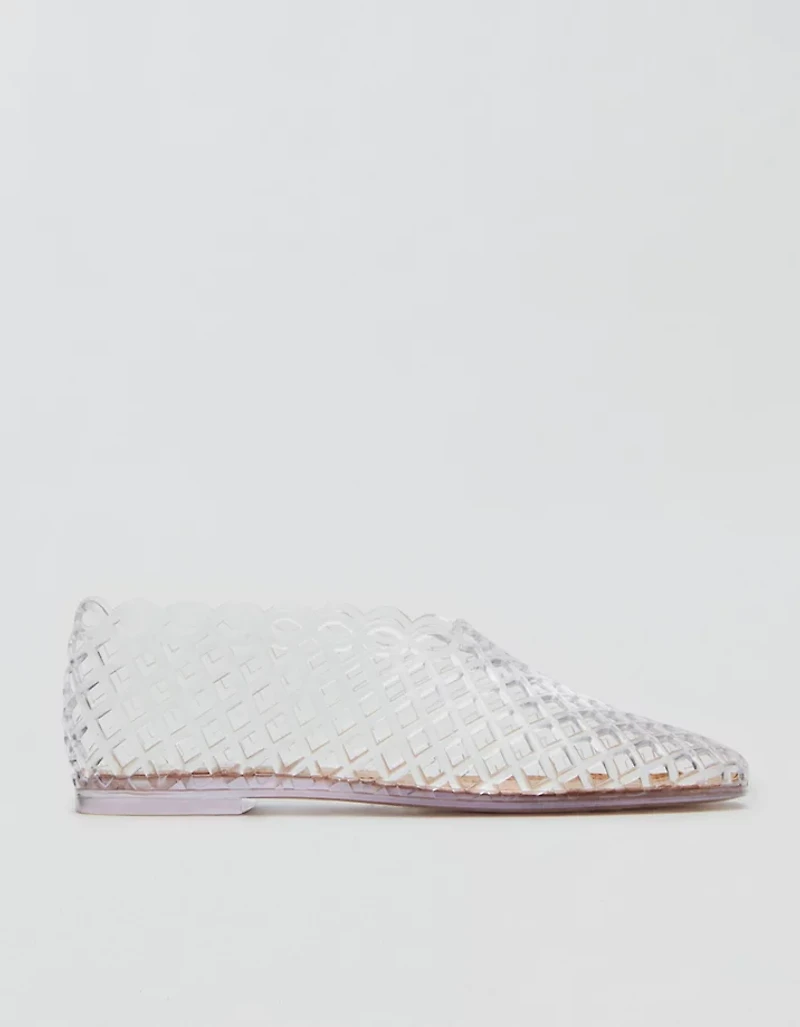 Steve Madden Grove Clear Jelly Flat