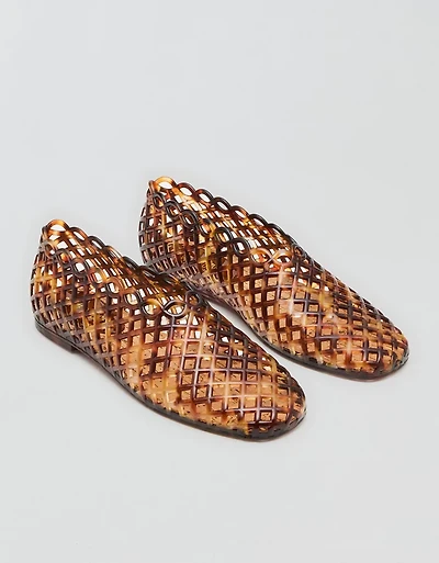 Steve Madden Grove Clear Jelly Flat