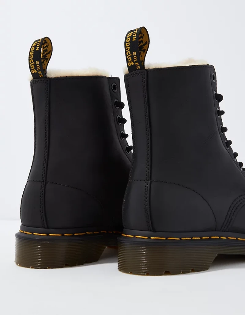 Dr. Martens Women's 1460 Serena Faux Fur-Lined Boot