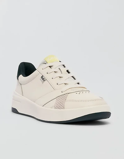 Keds The Court Leather Lace-Up Sneaker