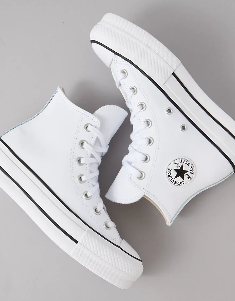 Converse Chuck Taylor Leather All Star Platform Lift High-Top Sneaker