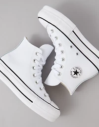 Converse Chuck Taylor Leather All Star Platform Lift High-Top Sneaker