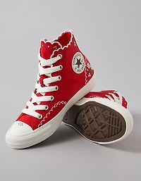 Converse Chuck Taylor All Star Embroidered Flowers High-Top Sneaker