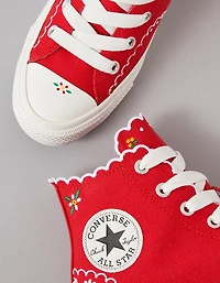 Converse Chuck Taylor All Star Embroidered Flowers High-Top Sneaker
