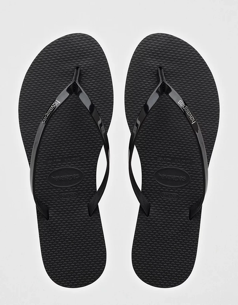 Havaianas Metallic Flip Flops