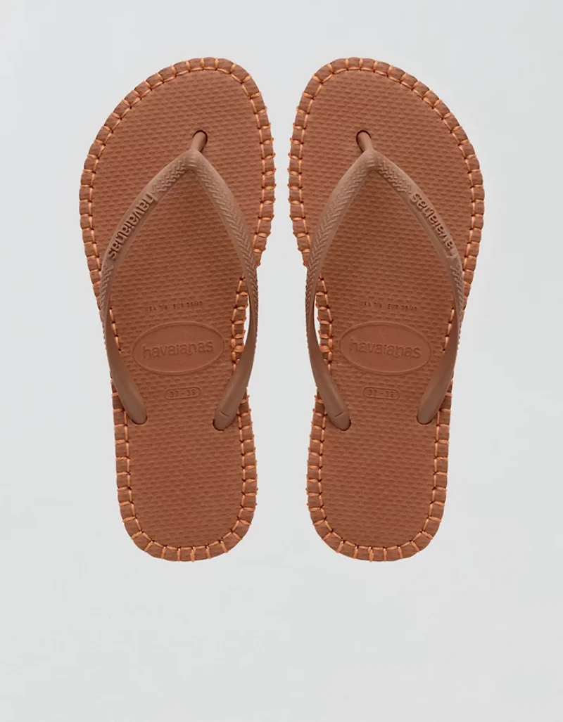 Havaianas Women's Slim Flatform Loop Flip Flops