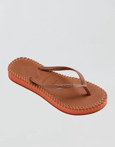 Havaianas Women's Slim Flatform Loop Flip Flops