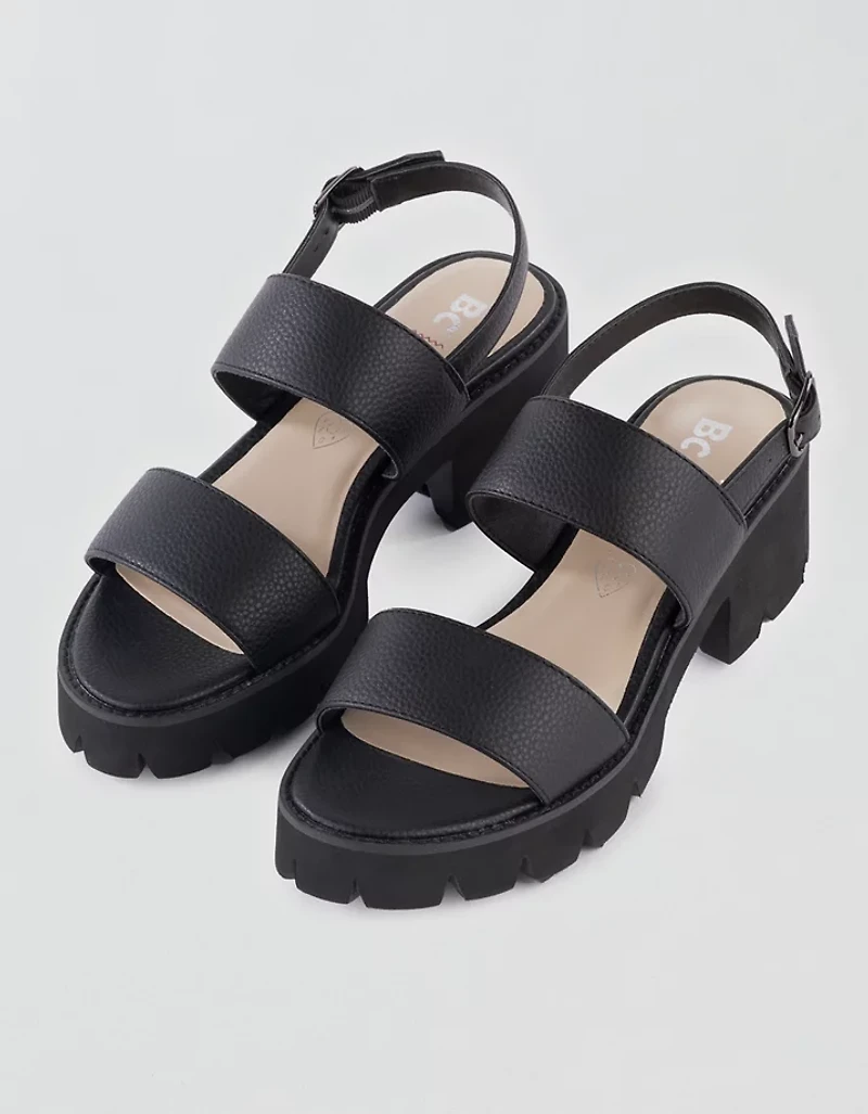 BC Footwear Women's Left Unsaid Platform Sandal