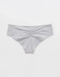 Superchill Cotton Ruched Cheeky Underwear