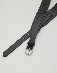 AE77 Premium Raffia Leather Belt