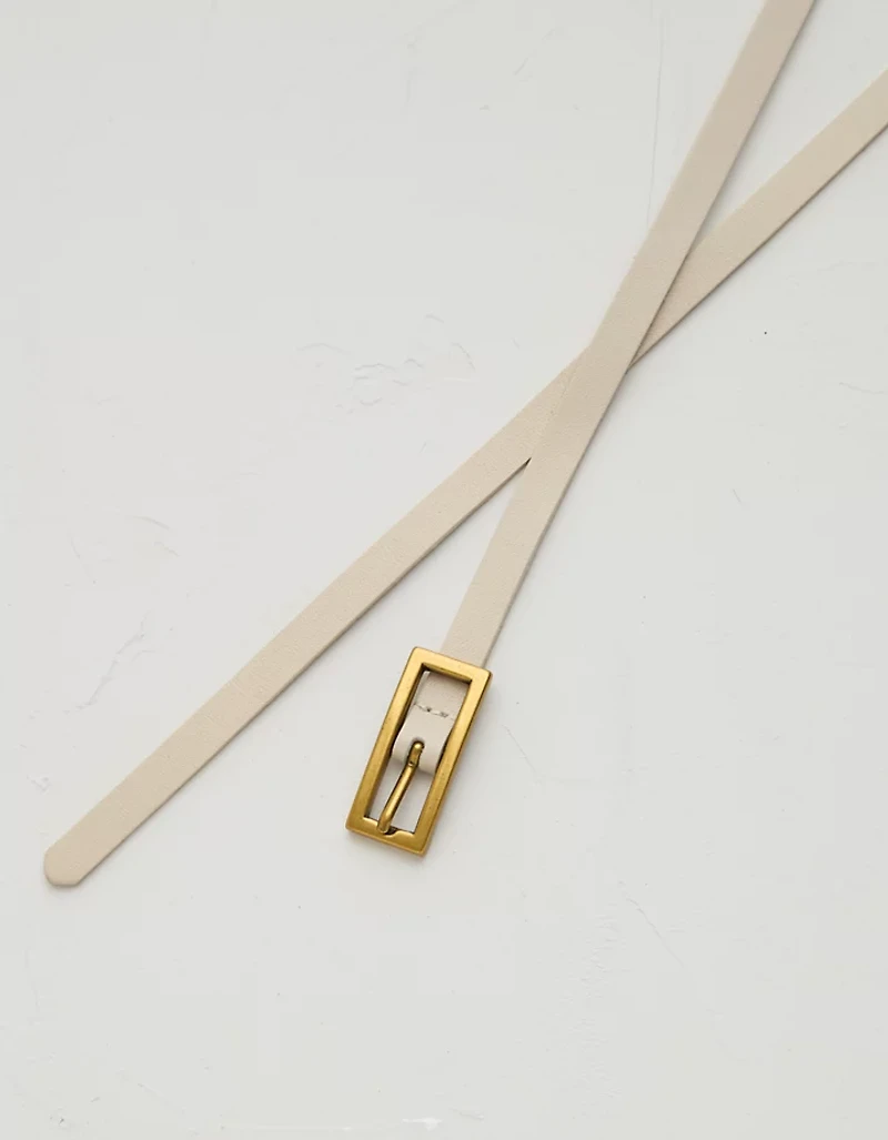 Ceinture double à enrouler en cuir haut de gamme AE77