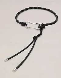 AE77 Leather Rope Belt
