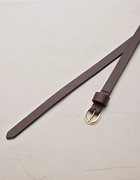 Ceinture en cuir double à enrouler AE77