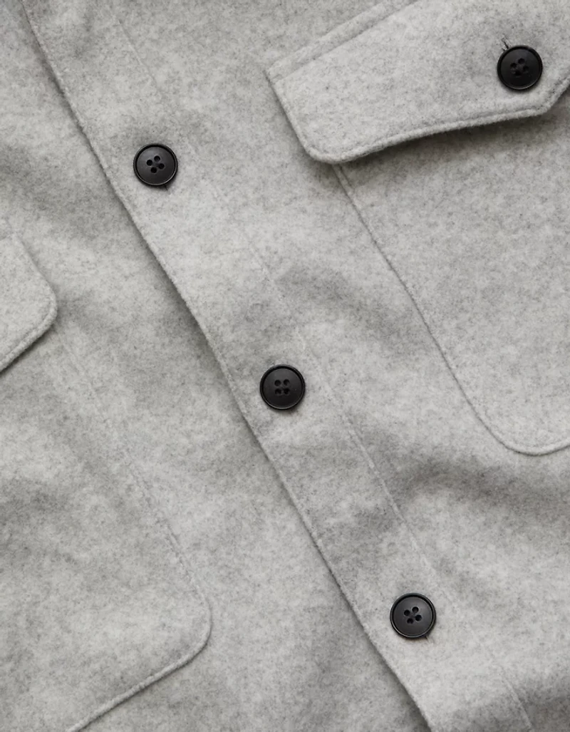 AE77 Oversized Shacket