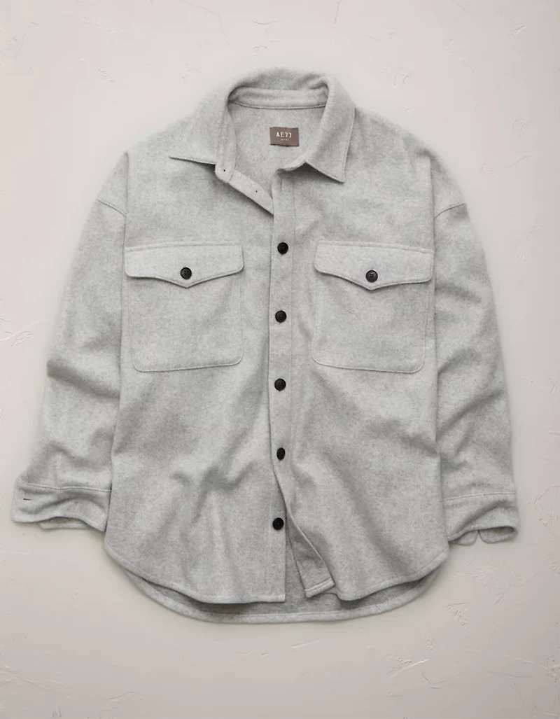 Veste-chemise surdimensionnée AE77