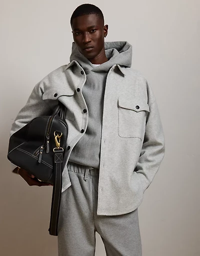 AE77 Oversized Shacket
