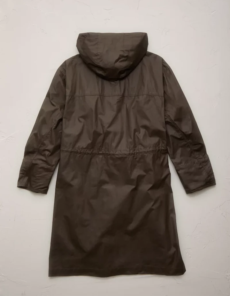 AE77 Premium Waxed Raincoat