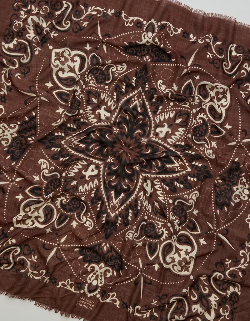 Maison Lecomte Flament Bandana Scarf