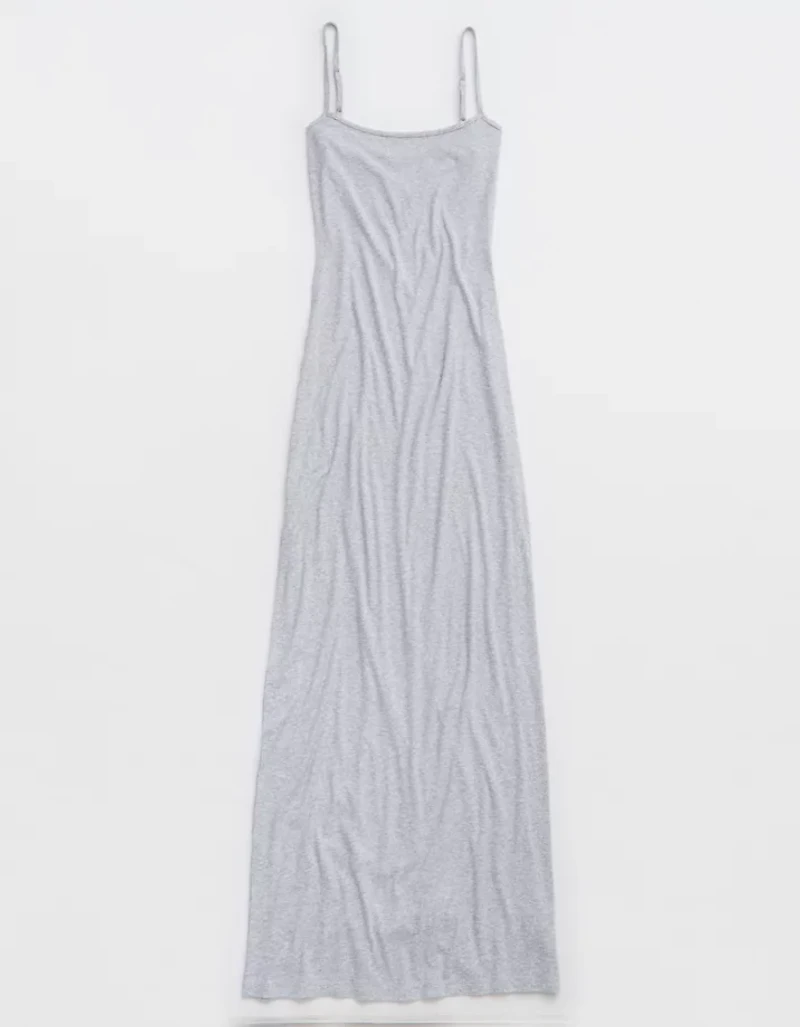 Aerie Real Soft Stretch Bodycon Maxi Dress