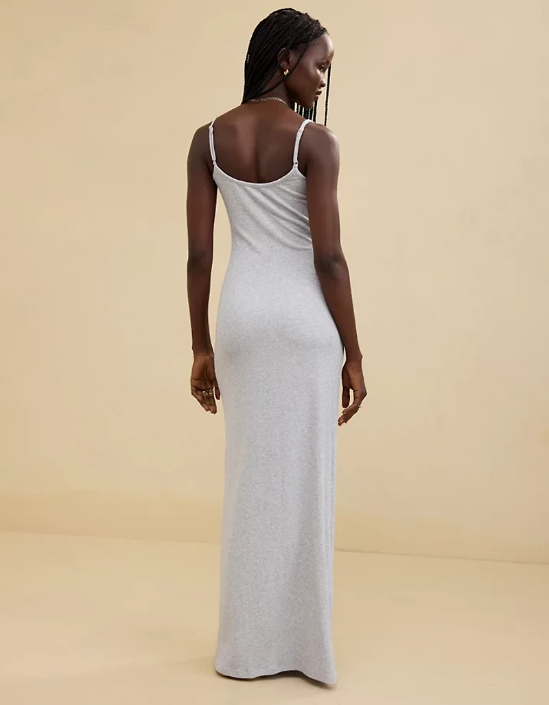 Aerie Real Soft Stretch Bodycon Maxi Dress