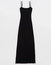 Aerie Real Soft Stretch Bodycon Maxi Dress