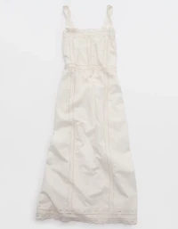 Aerie Embroidered Midaxi Dress