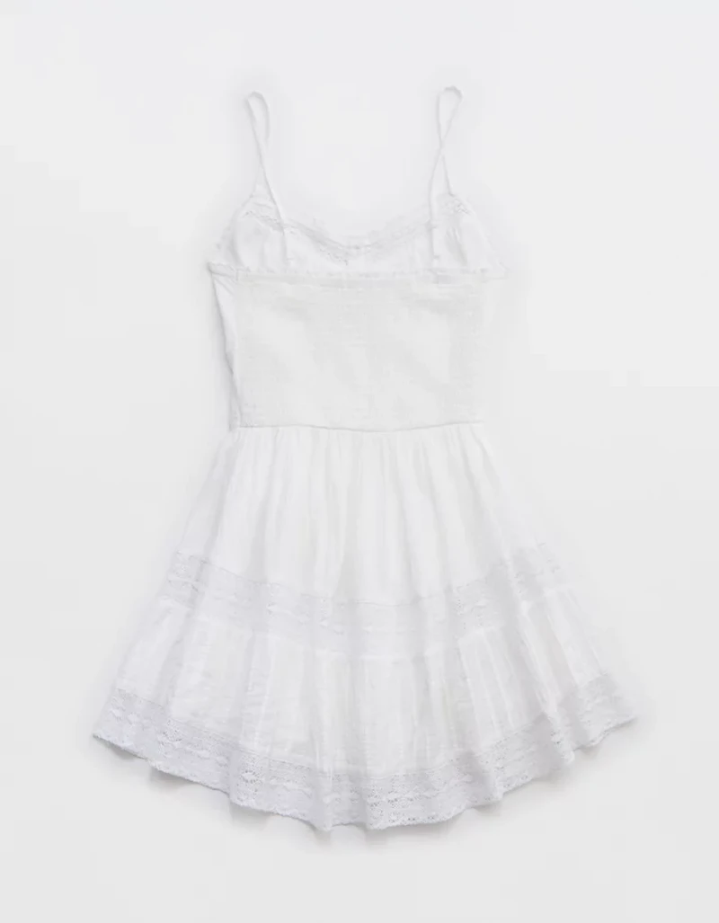 Aerie Button Up Mini Dress