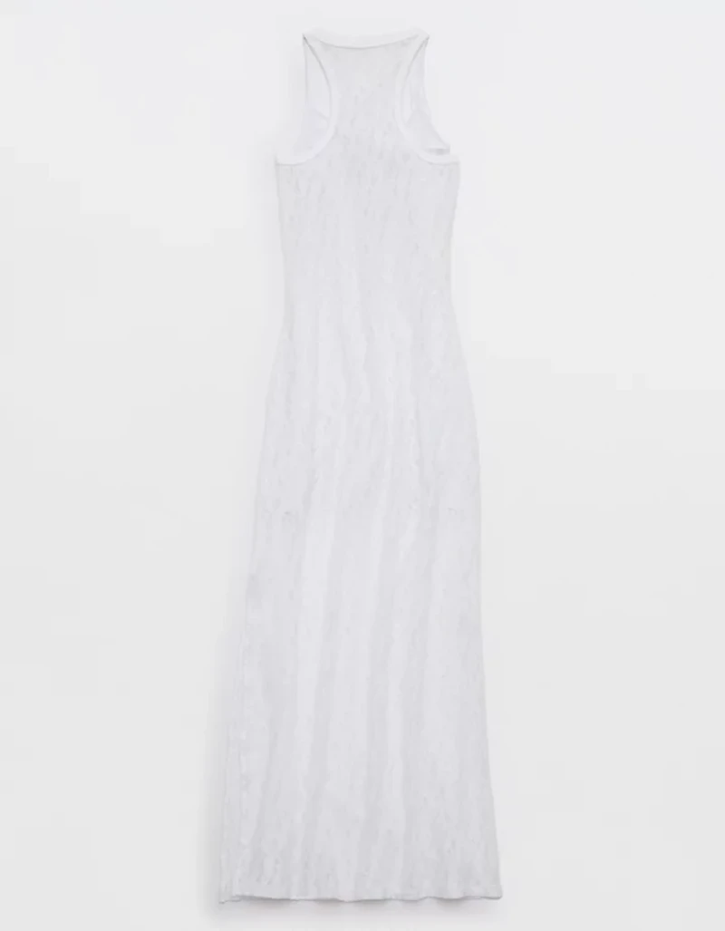 Aerie Vintage Lace Maxi Dress