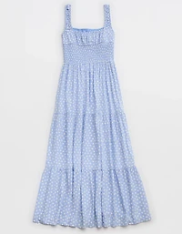 Aerie Polka Dot Maxi Dress