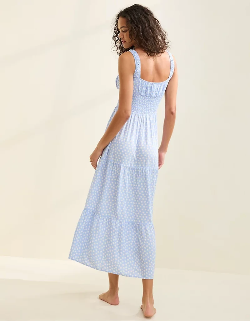 Aerie Polka Dot Maxi Dress