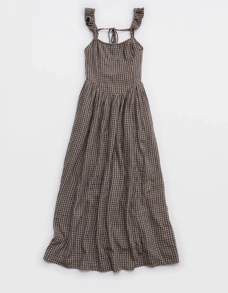 Aerie At The Barre Flutter Sleeve Dress