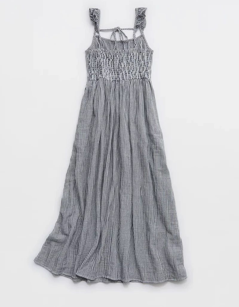 Aerie At The Barre Flutter Sleeve Dress