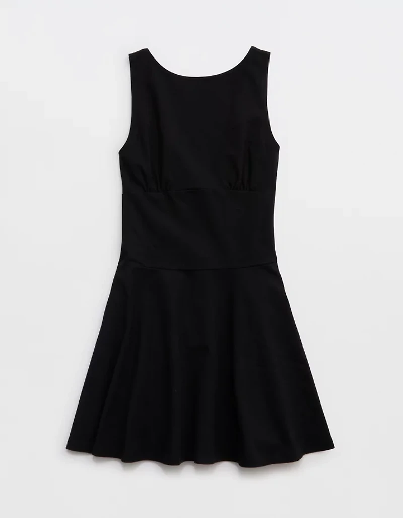 Aerie Low Back Mini Dress