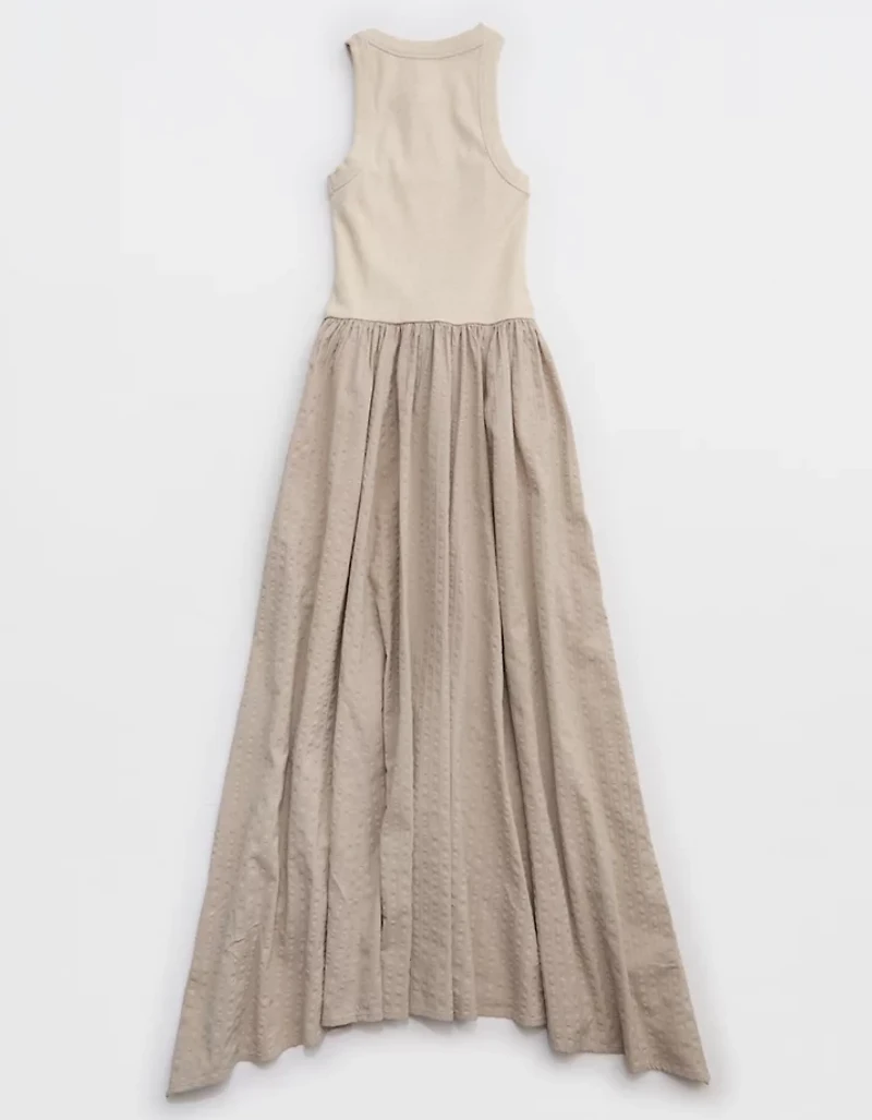 Aerie Ribbed At The Barre Dress